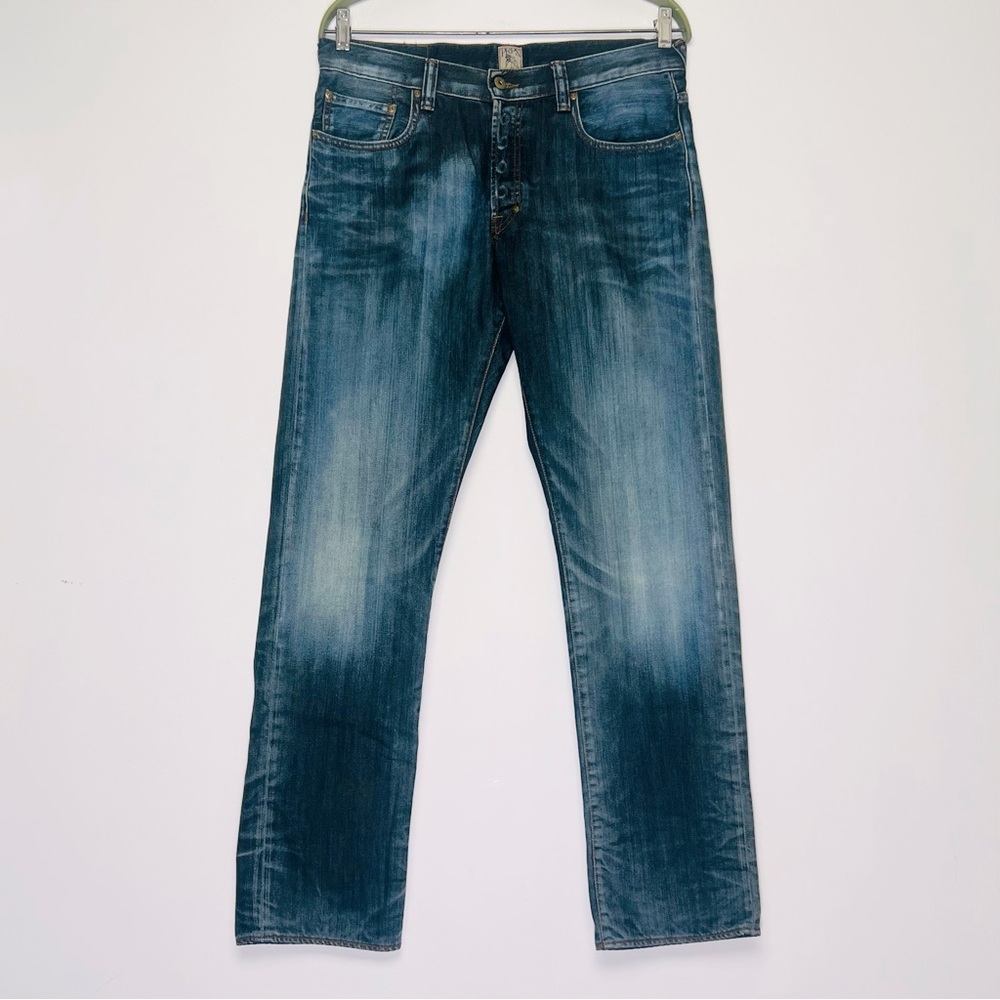 PRPS Barracuda Bruised, Never Broken Straight Leg Jeans Size 34W x 34L